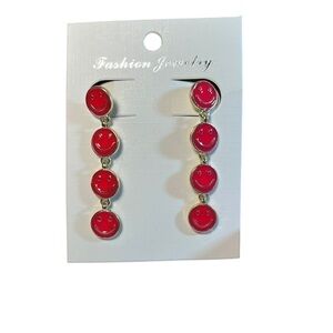 Sweet Smiley face women’s drop pierced earrings.